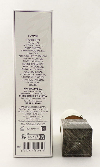 Nasomatto BLAMAGE 1 oz. Extrait de Parfum Spray Unisex. New Sealed Box