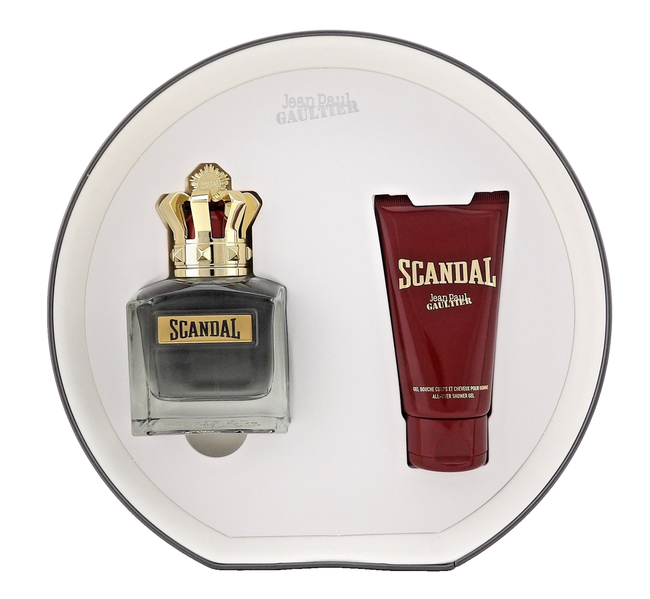 Scandal by Jean Paul Gaultier 3.4oz EDT Spray + 2.5oz Shower Gel. New Men's SET