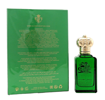 1872 Masculine by Clive Christian 1.7 oz. Perfume Spray for Man. New Sealed Box