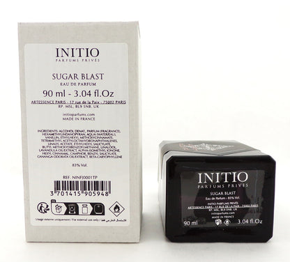 Initio SUGAR BLAST 3.04 oz./ 90 ml. Eau de Parfum Spray Unisex. New TESTER w/Cap