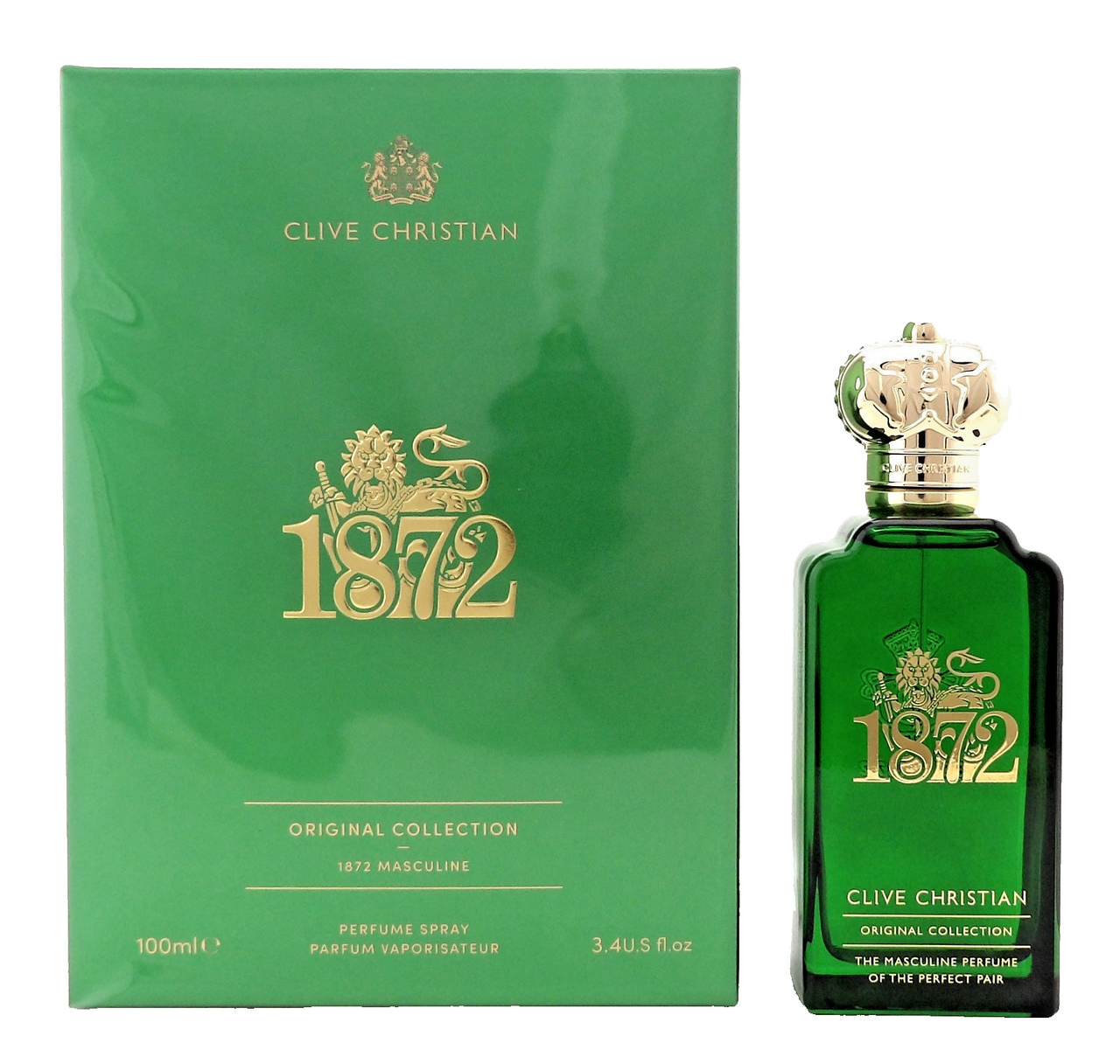 Clive Christian 1872 Masculine 3.4 oz. Perfume Spray for Men. New in Sealed Box