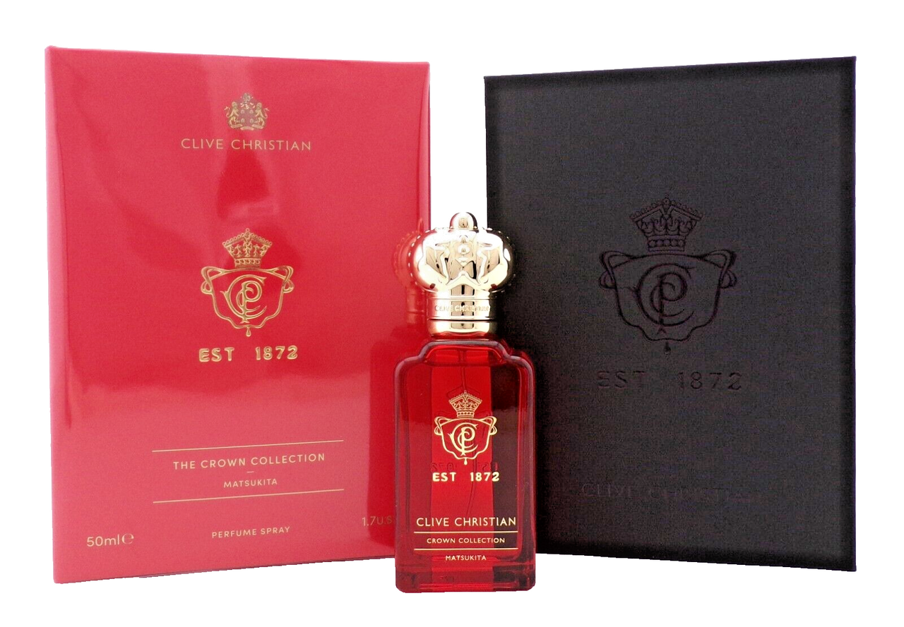 Clive Christian Crown Collection MATSUKITA 1.7 oz. Parfum Spray Unisex. New Sealed Box
