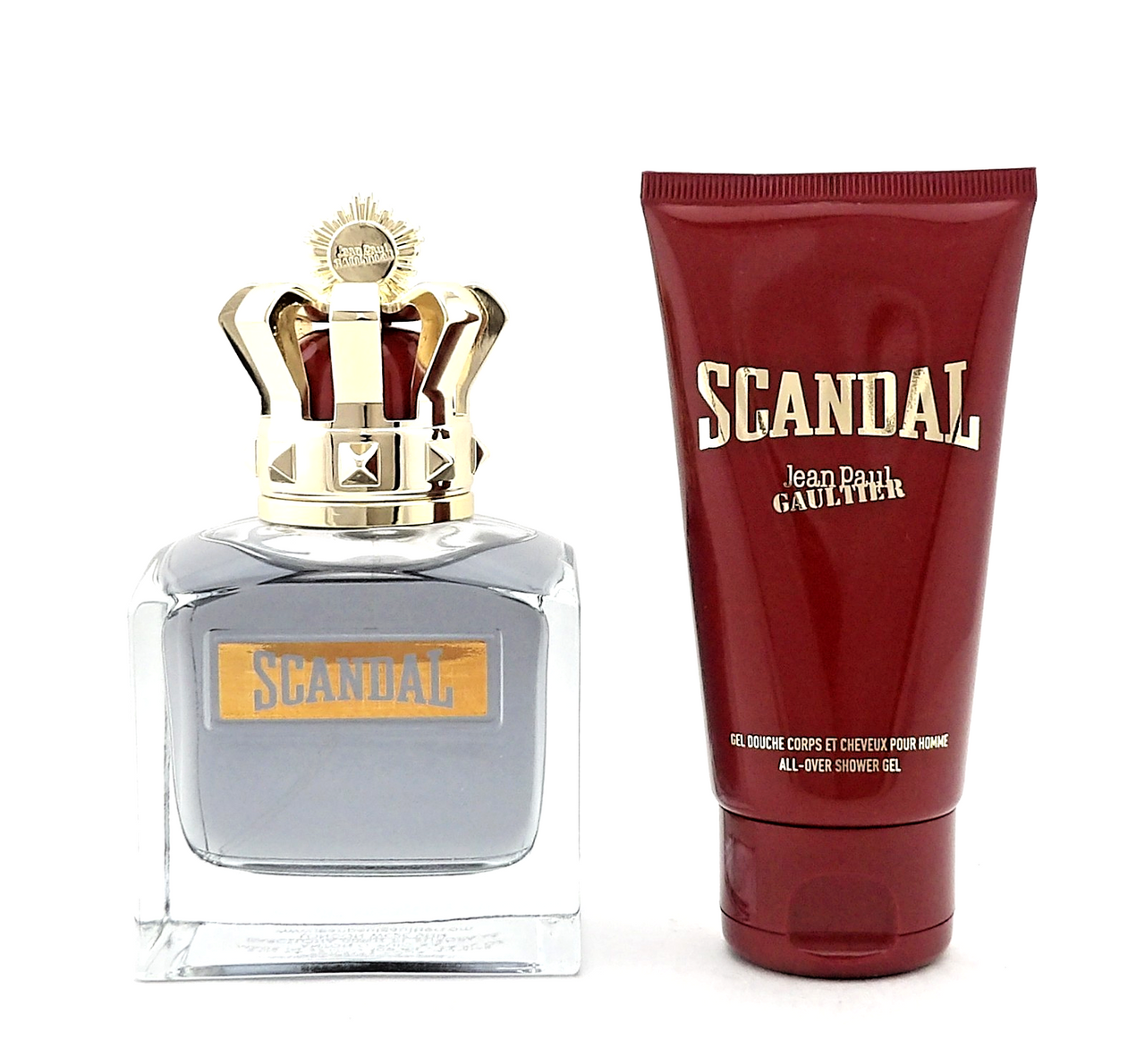 Scandal by Jean Paul Gaultier 3.4oz EDT Spray + 2.5oz Shower Gel. New Men's SET