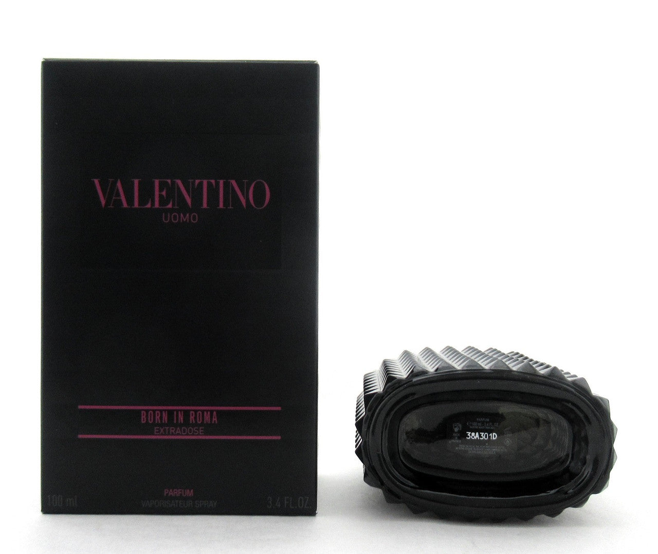 Valentino Uomo Born In Roma EXTRADOSE 3.4 oz Parfum Spray New Box No Cellophane
