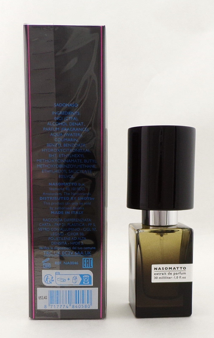 Nasomatto SADONASO 1 oz. Extrait de Parfum Spray Unisex. New Sealed Box