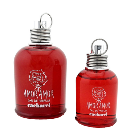 Amor Amor by Cacharel 3.4 oz + 1.0 oz Eau de Parfum Spray. New SET for Women