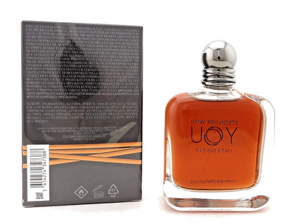 Emporio Armani Stronger With You Intensely 5.0 oz. EDP Spray for Men. Sealed Box