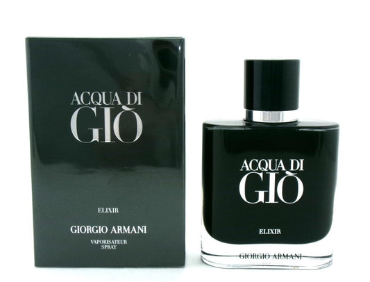 Acqua Di Gio ELIXIR 1.6 oz. PARFUM Spray Slightly Damaged Sealed Box New