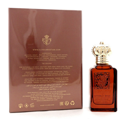 Clive Christian C WOODY LEATHER 1.7 oz./50 ml. Perfume Spray for Men. New in Box