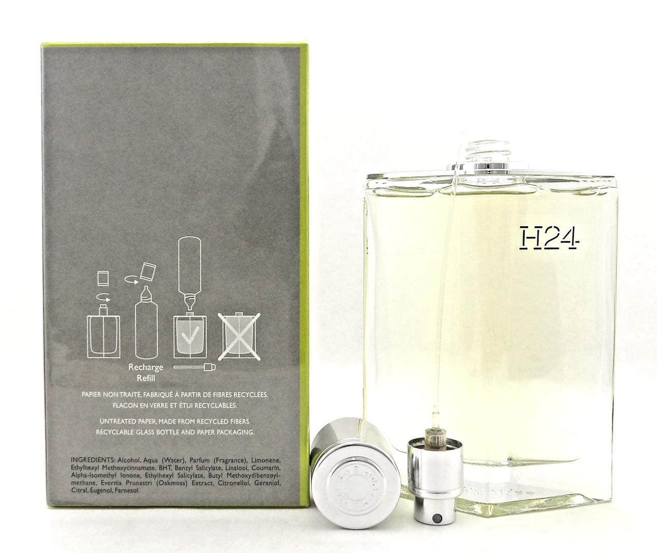 H24 by Hermes 5.8 oz. Eau de Toilette Spray REFILLABLE for Men. New Sealed Box