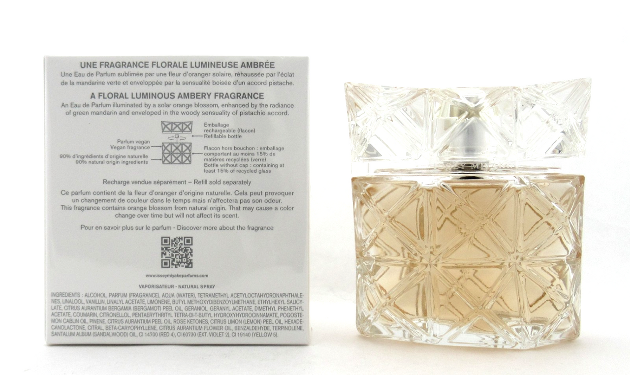 Lumiere D'Issey by Issey Miyake 3.3 oz Eau De Parfum Spray Refillable New Sealed