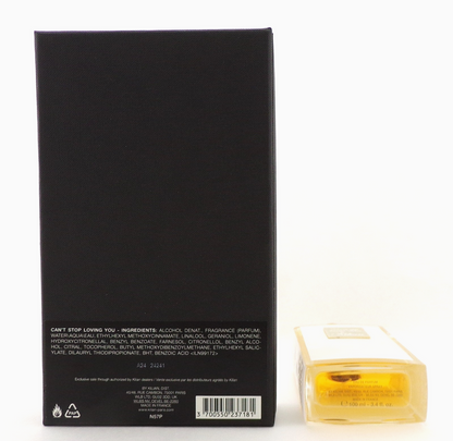 Can't Stop Loving You by Kilian 3.4 oz. EDP Refillable Spray New NO CELLOPHANE
