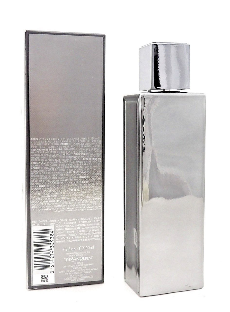 Yves Saint Laurent MYSLF L' ABSOLU 3.3 oz. PARFUM Spray for Men. New DAMAGED Box