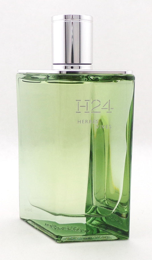 Hermes H24 HERBES VIVES 3.3 oz. EDP Refillable Spray for Men. New NO BOX