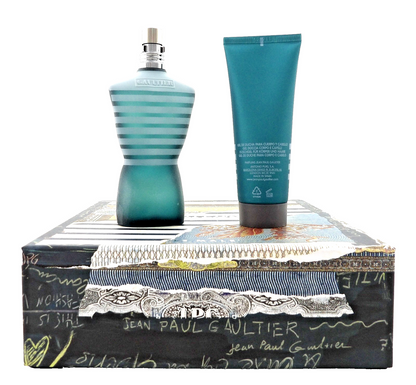 Jean Paul Gaultier LE MALE 2.5 oz. EDT Spray + 2.5 oz. Shower Gel. New Men's SET