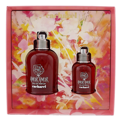 Amor Amor by Cacharel 3.4 oz + 1.0 oz Eau de Parfum Spray. New SET for Women