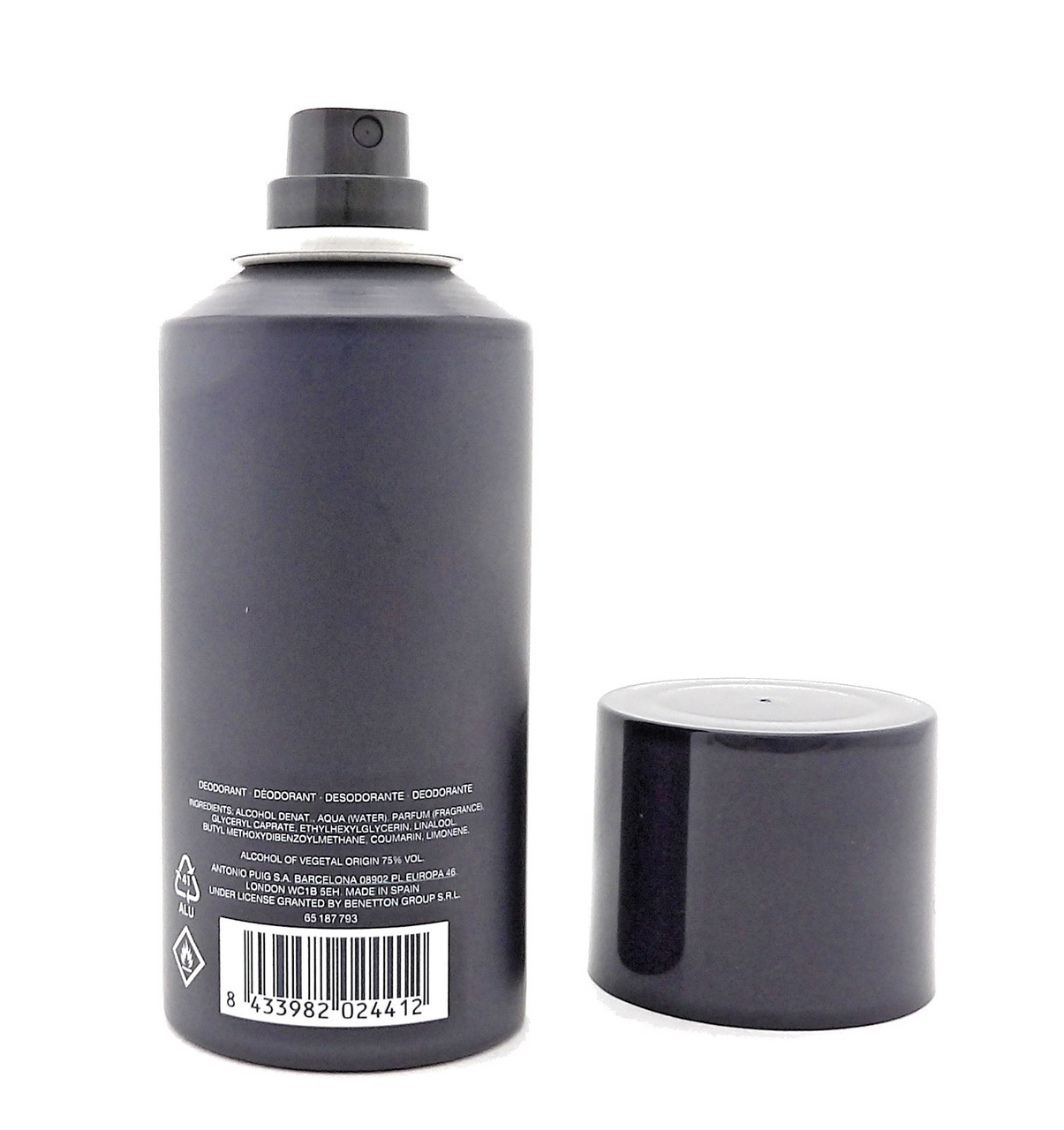 United Colors of Benetton We are Tribe Intense 5.1oz Deodorant Spray for Men New