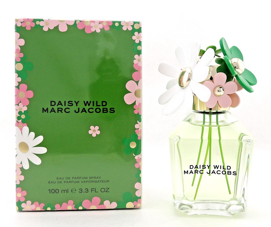 Marc Jacobs Daisy Wild 3.3 oz/ 100 ml Eau de Parfum Spray for Women. New in Box