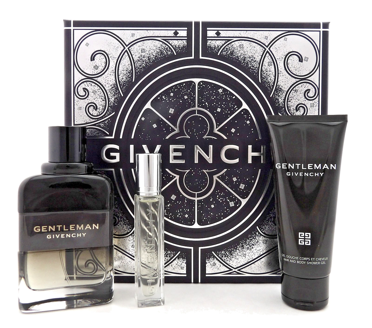 Givenchy Gentleman 3.3 oz & 12.5 ml EDP BOISEE + 2.5 oz Shower Gel New Men's SET
