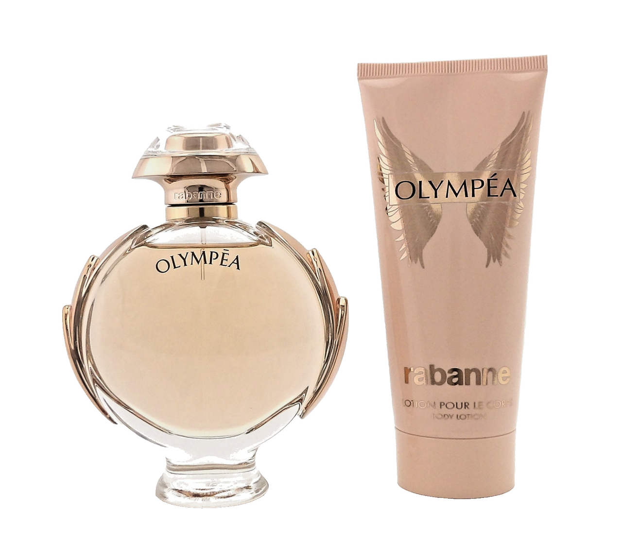 Olympea by Rabanne 2.7oz Eau de Parfum Spray+ 3.4oz Body Lotion. New Women's SET