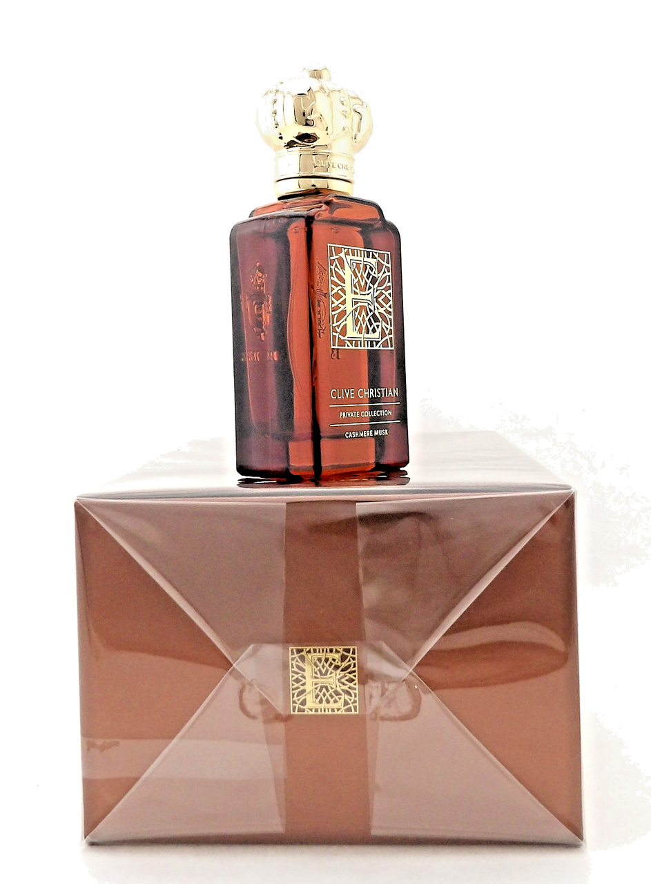 Clive Christian Private Collection E CASHMERE MUSK 1.7 oz. Parfum Spray. New Box