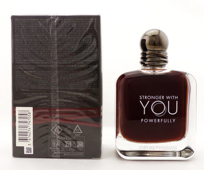 Emporio Armani Stronger With You POWERFULLY 3.3 oz. EDP Spray Men New Sealed Box