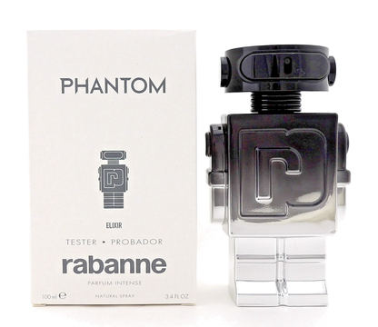 Phantom ELIXIR by Rabanne 3.4 oz/ 100 ml Parfum Intense Spray for Men New Tester