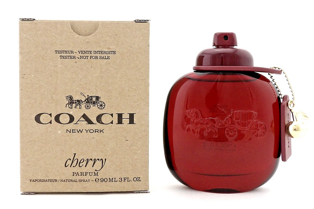 Coach Cherry by Coach 3.0 oz./ 90 ml. Parfum Spray for Women. New Tester
