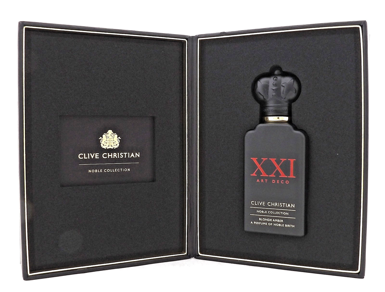 Clive Christian XXI Art Deco Blonde Amber 1.7 oz. Perfume Spray. New DAMAGED Box