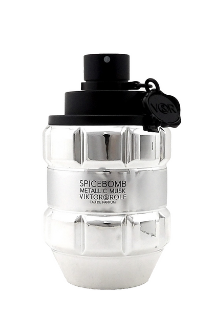 Spicebomb METALLIC MUSK by Viktor & Rolf 3.04 oz EDP Spray for Men. New In Box