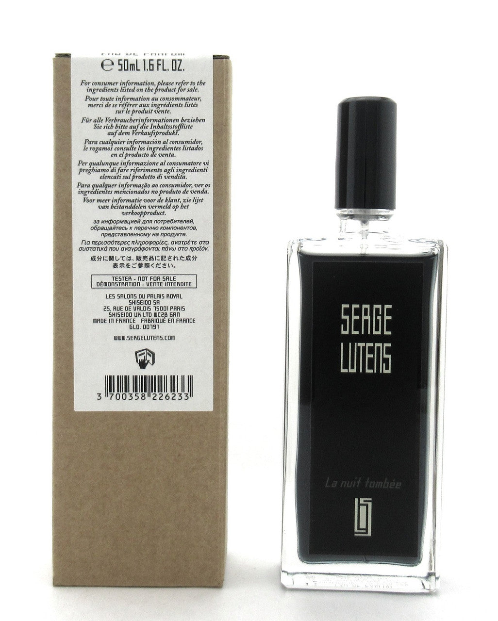 Serge Lutens La Nuit Tombee 1.6 oz. Eau De Parfum Spray Refillable New Tester