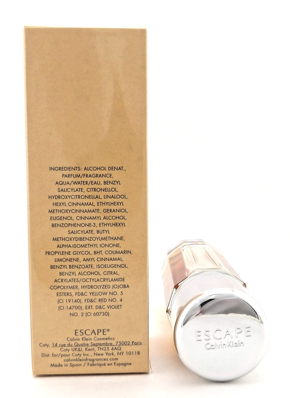ESCAPE by Calvin Klein 3.4 oz. Eau de Parfum Spray for Women. New Sealed Box