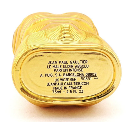 Jean Paul Gaultier Le Male ELIXIR ABSOLU 2.5 oz PARFUM Intense Spray. New NO BOX