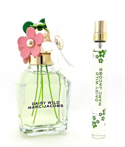 Marc Jacobs DAISY WILD 3.3oz + 10ml Eau de Parfum Spray for Women New Travel SET