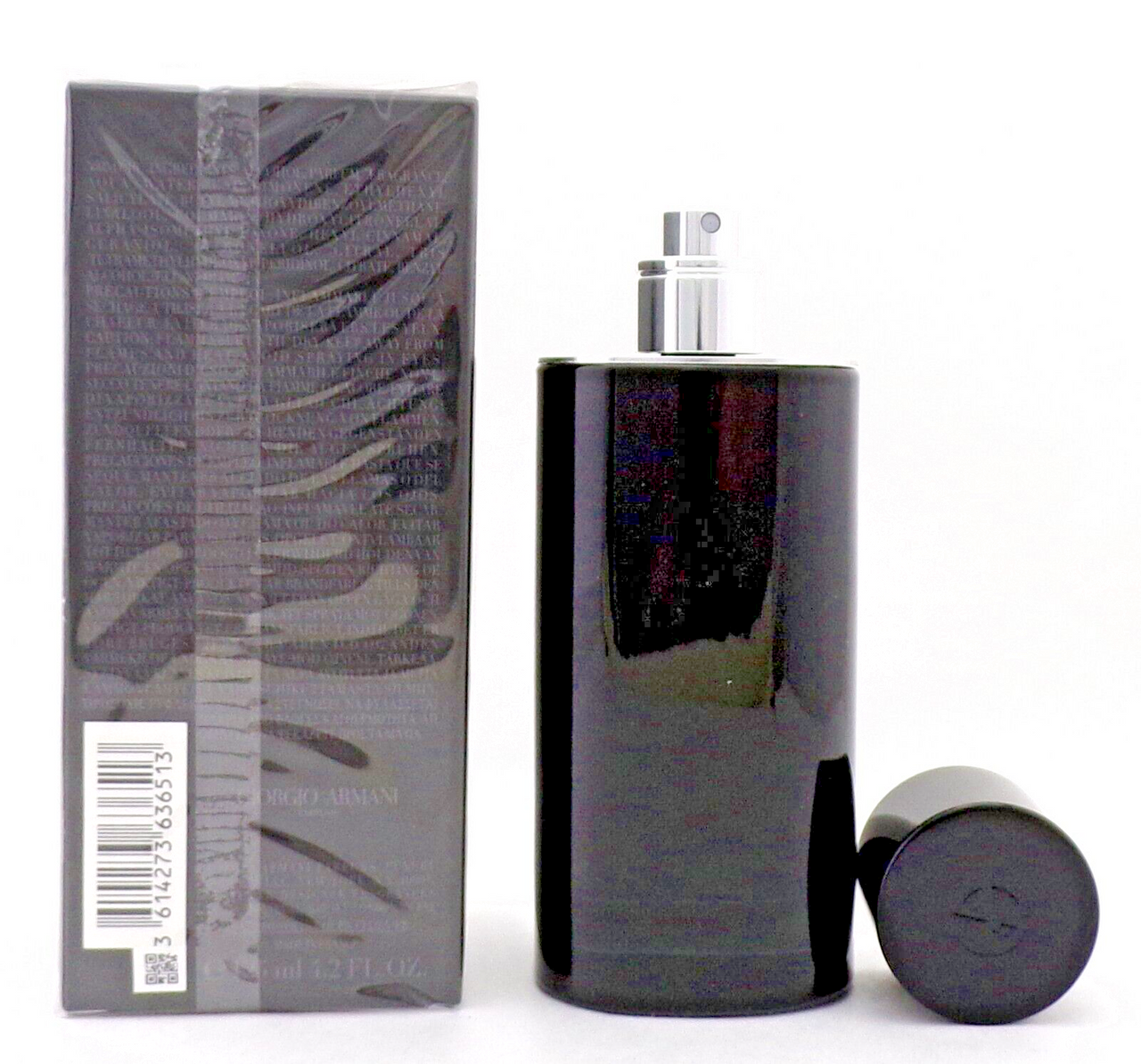 Armani Code by Giorgio Armani 4.2oz EDT REFILLABLE Spray for Men New Damaged Box