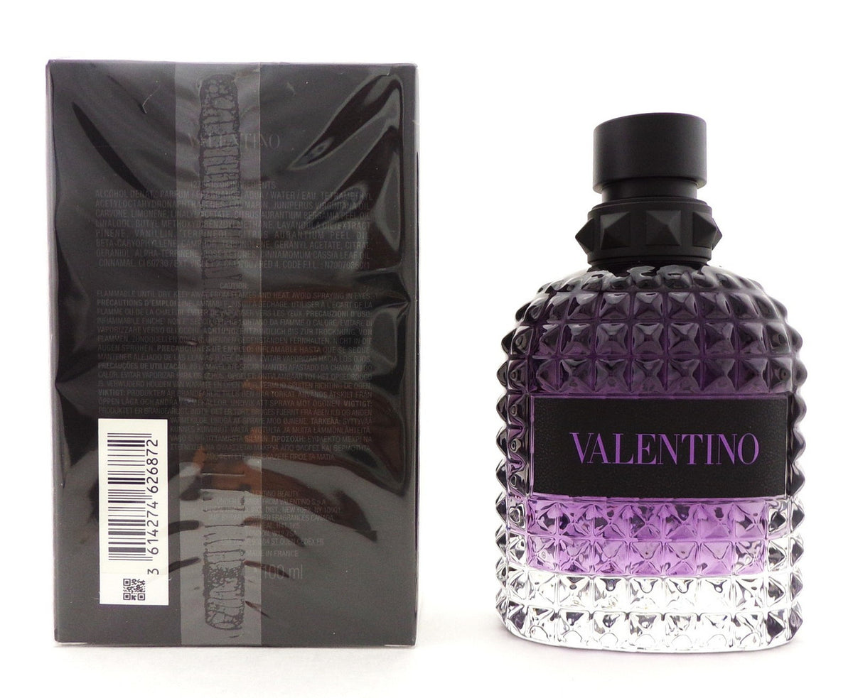 Valentino Uomo Born In Roma PURPLE MELANCHOLIA 3.4 oz. EDT Spray for Men New Box