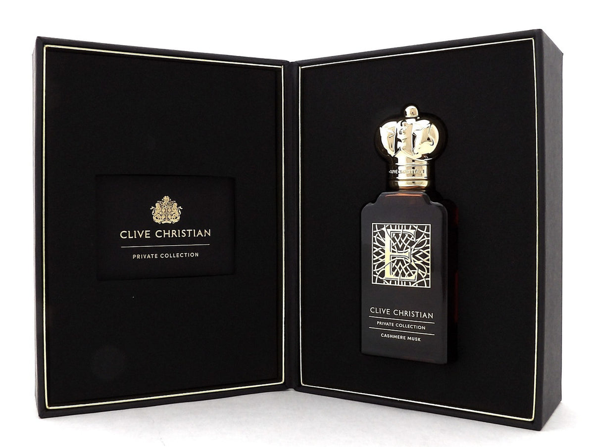 Clive Christian Private Collection E CASHMERE MUSK 1.7 oz. Parfum Spray. New Box