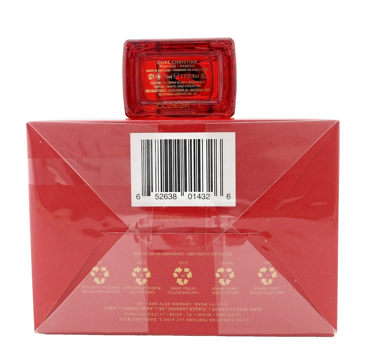 Clive Christian Crab Apple Blossom 1.7 oz. Perfume Spray Unisex. New Sealed Box