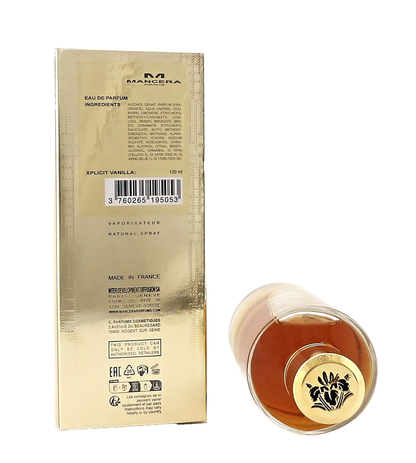 XPLICIT VANILLA by Mancera 4.0 oz./ 120 ml. Eau de Parfum Spray Unisex. New Box
