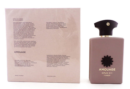 Amouage OPUS XVI TIMBER 3.4 oz. Eau de Parfum Spray Unisex. New Sealed Box