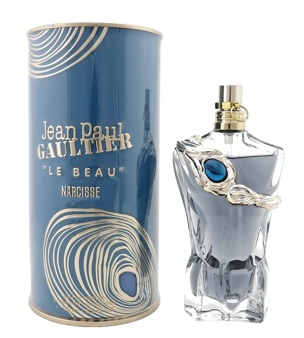 Jean Paul Gaultier "Le Beau" NARCISSE 2.5 oz. EDP Spray for Men. New Sealed Box