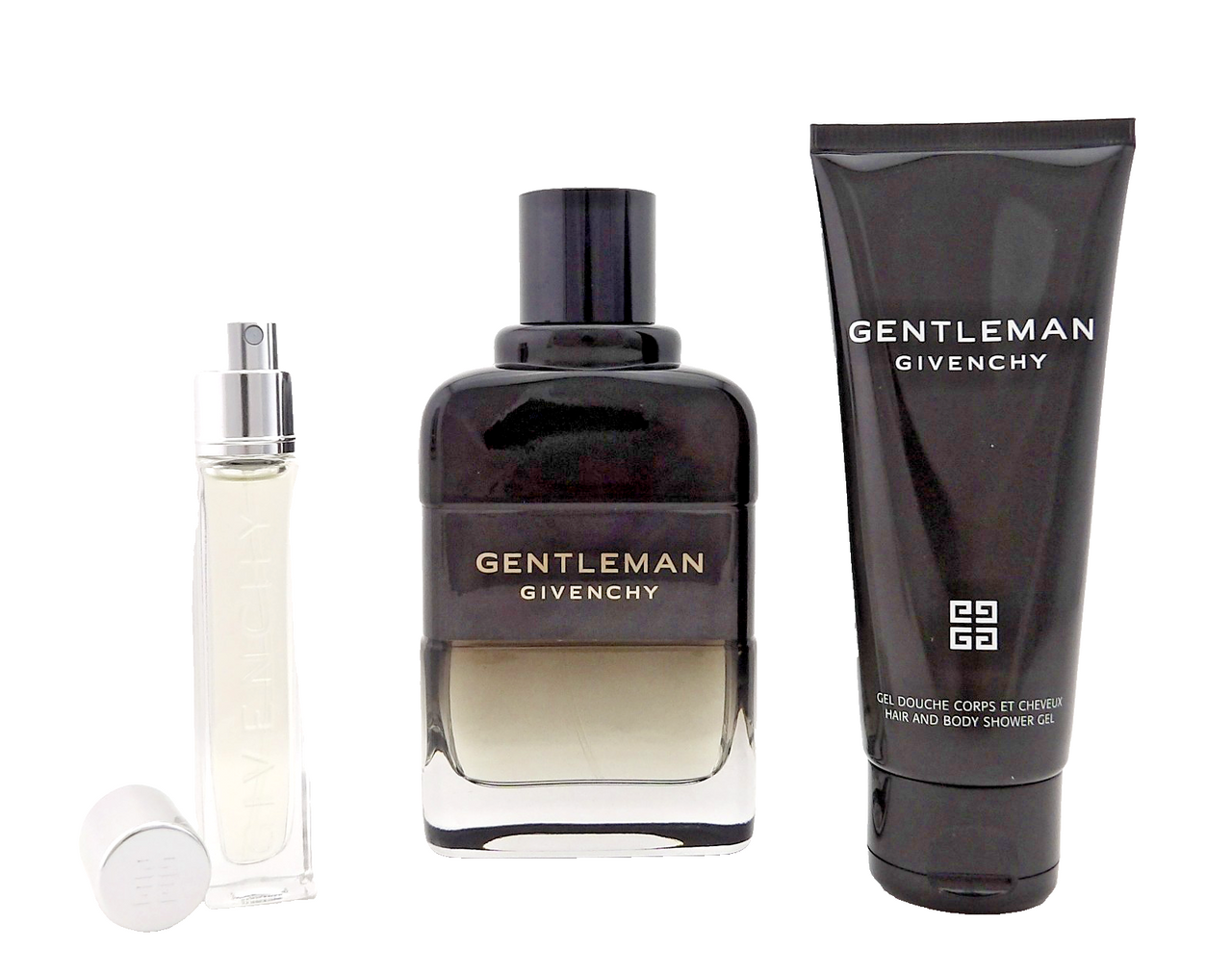 Givenchy Gentleman 3.3 oz & 12.5 ml EDP BOISEE + 2.5 oz Shower Gel New Men's SET