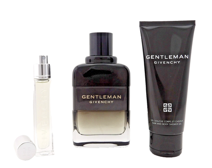 Givenchy Gentleman 3.3 oz & 12.5 ml EDP BOISEE + 2.5 oz Shower Gel New Men's SET