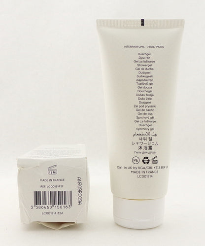 Lacoste L.12.12 BLANC 3.3 oz. Shower Gel for Men. New Damaged Box