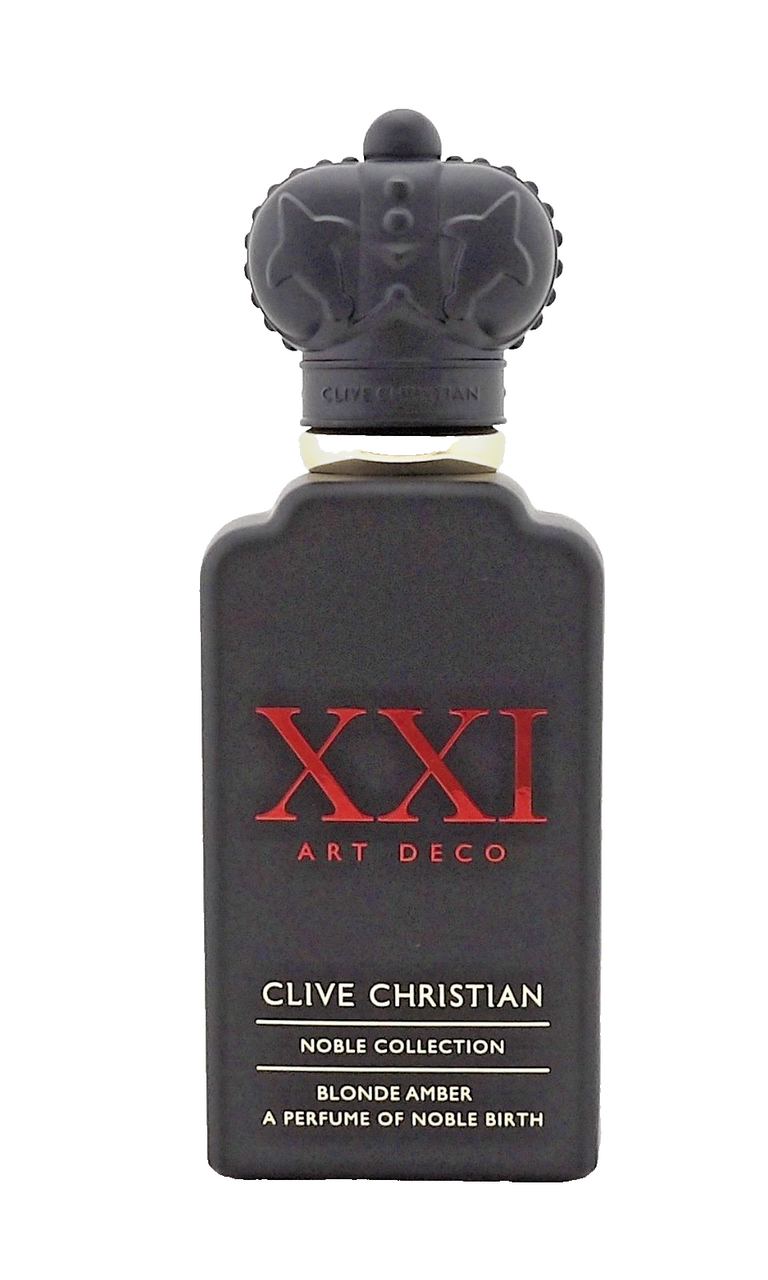 Clive Christian XXI Art Deco Blonde Amber 1.7 oz. Perfume Spray. New Sealed Box