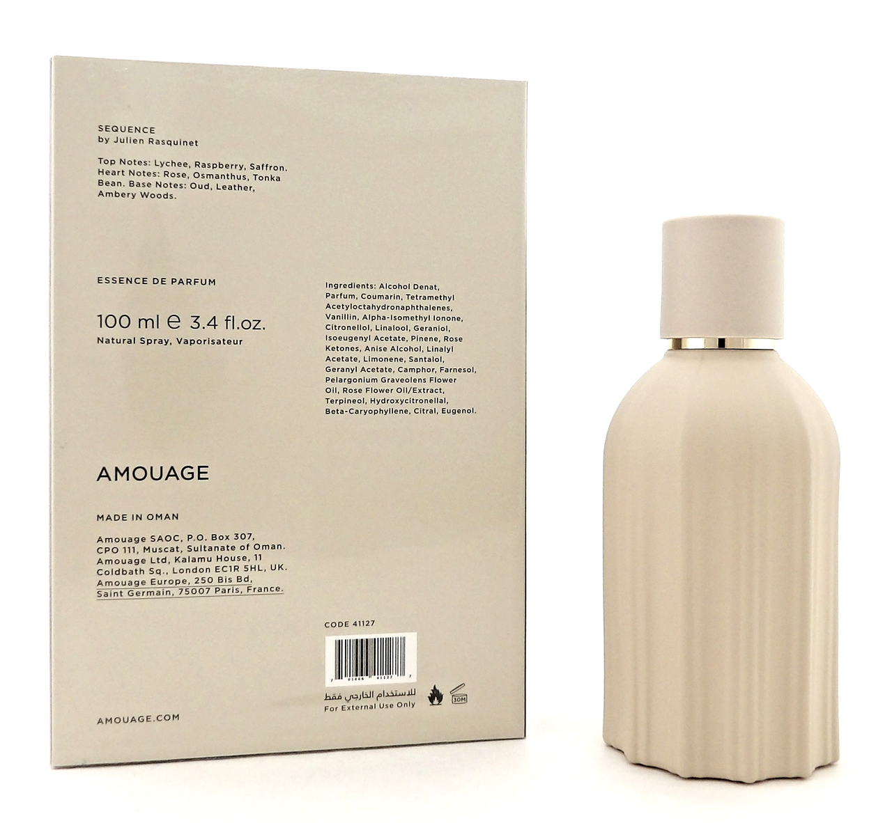 Amouage SEQUENCE 3.4 oz./ 100 ml. Essence de Parfum Spray Unisex. New Sealed Box