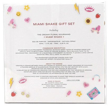 Juliette Has A Gun MIAMI SHAKE 1.7oz & 0.25oz Eau de Parfum Spray Women New SET