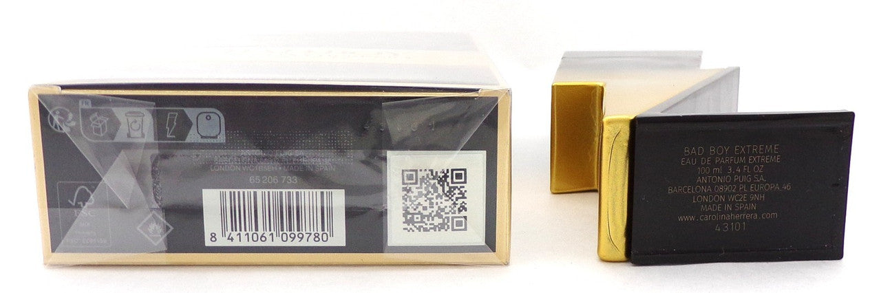 Carolina Herrera Bad Boy EXTREME 3.4 oz Eau de Parfum Extreme Spray New in Box