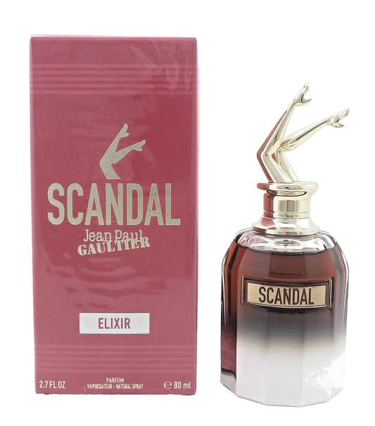 Scandal ELIXIR by Jean Paul Gaultier 2.7 oz. PARFUM Spray Women. New Sealed Box