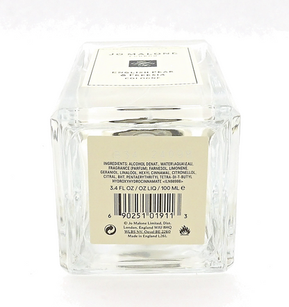 Jo Malone English Pear & Freesia 3.4 oz/100 ml Cologne Spray Unisex. New. NO Box